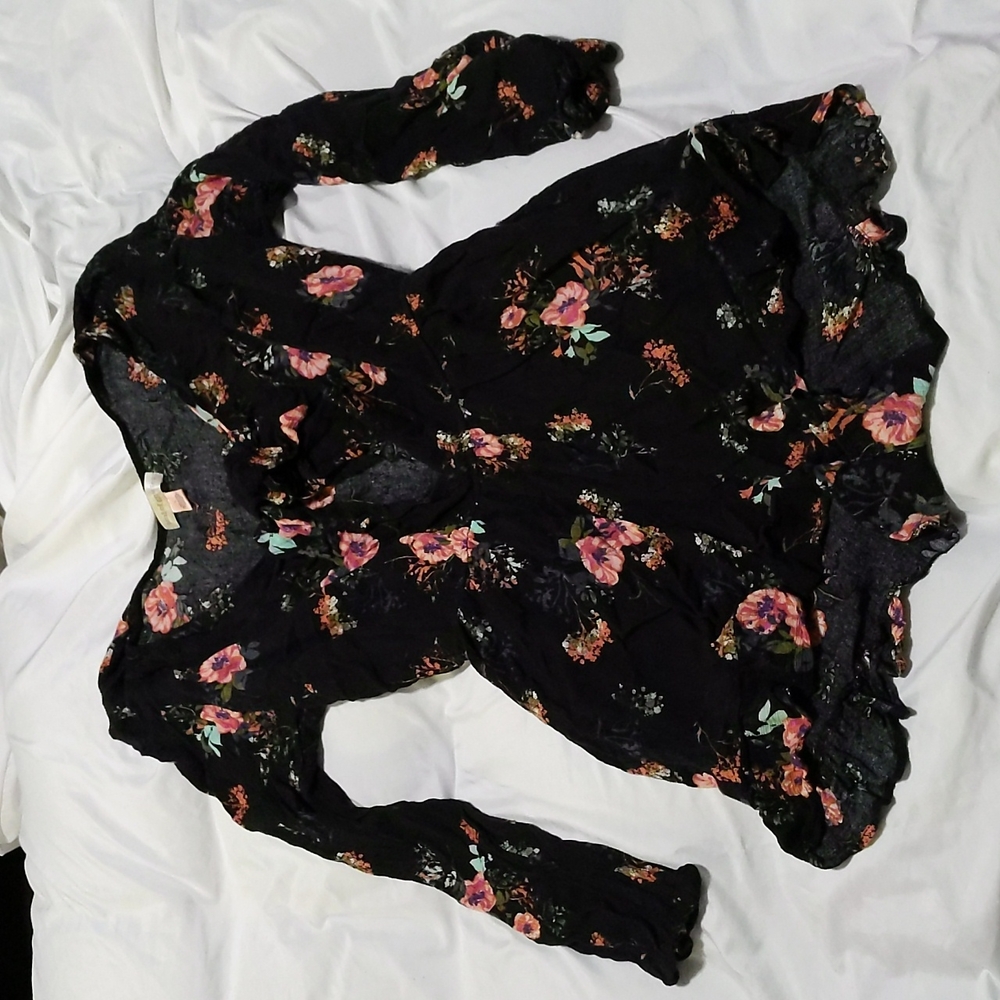 Summer floral romper